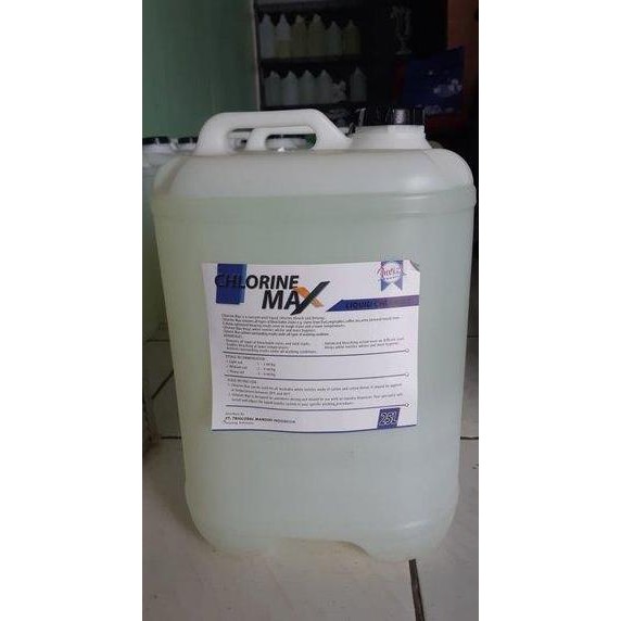 Pemutih Pencerah Baju Pakaian Laundry INVIZT ChlorineMAX 25 Liter LM99