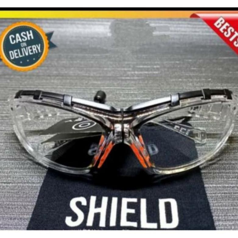 WN KACA MATA BENING NZ805 ANTI DEBU PRIA DAN WANITA