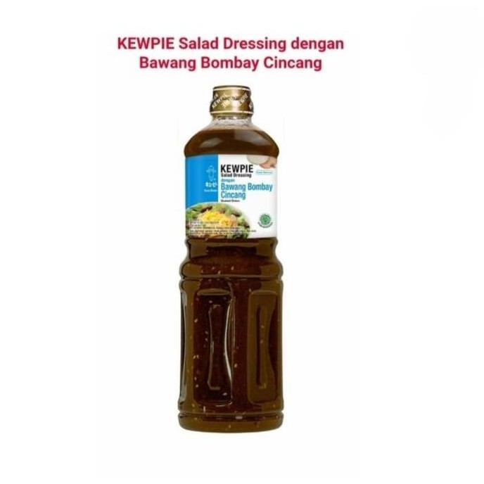 

Tersedia Kewpie Salad Dressing Grated Onion 1L | Kewpie Dressing Bawang Bombay