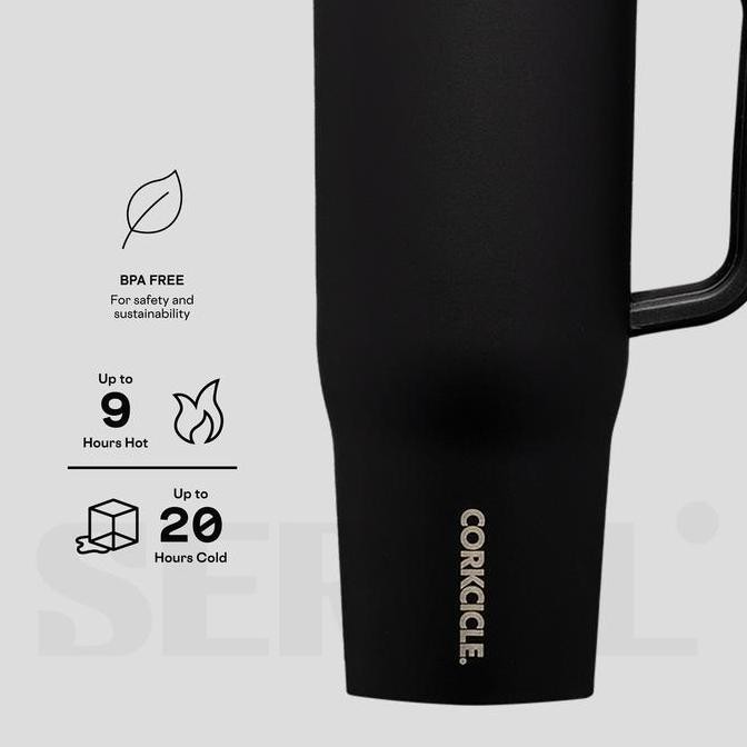 

|| TWILLIGHT / CORKCICLE Cruiser 40oz - Matte Black ||~~~