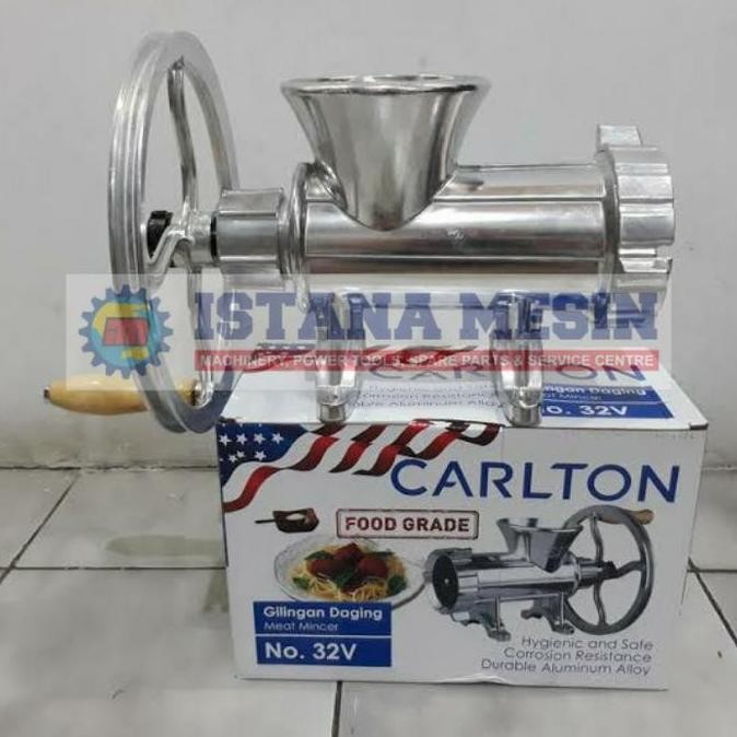 GILINGAN DAGING 32 STAINLESS STEEL MANUAL GILING BAKSO CARLTON