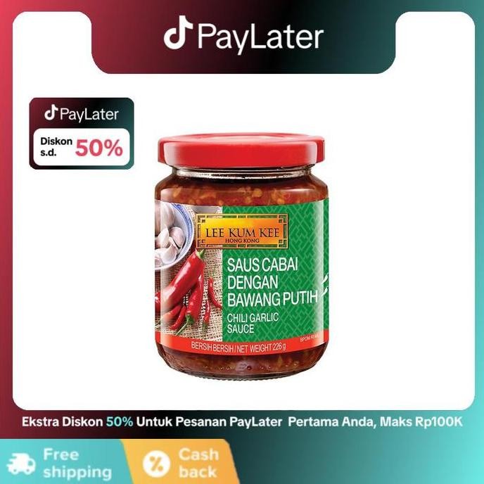 

Tersedia LEE KUM KEE Chili Garlic Sauce 226 gr