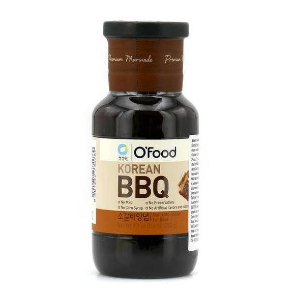 

o'food korean bbq marinade - ready 2 varian bulgogi & galbi sauce 280gr terlaris