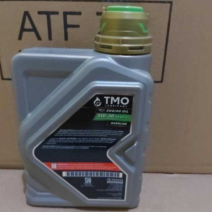 OLI MESIN MOBIL TOYOTA TMO 5W-30 BENSIN ORIGINAL BARCODE