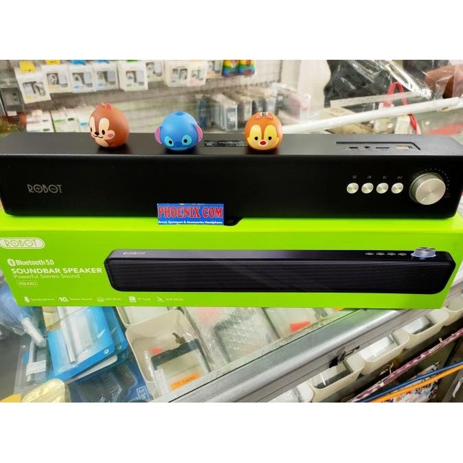 BEBAS ONGKIR - SPEAKER AKTIF ROBOT RB480 SOUND BAR COMPACT BLUETOOH 5.0