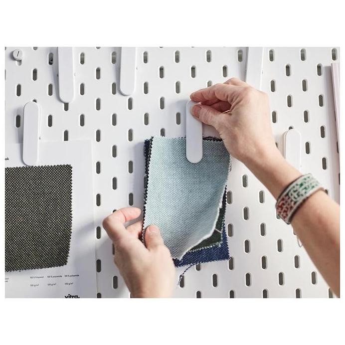 

ready Aksesoris 2 Jepit metal kait klip clip kertas notes memo pegboard