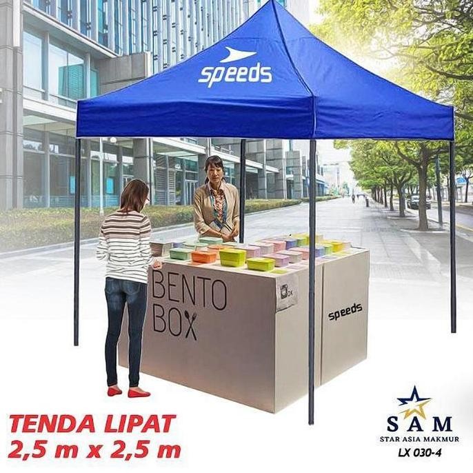 Tenda Lipat 2.5 x 2.5.2 x 2 Tenda Bazar Pameran gazebo Tenda Dagang otomatis 030-4A
