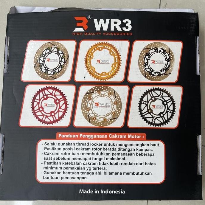 Disc cakram piringan wr3 320mm floating zx25r PREMIUM