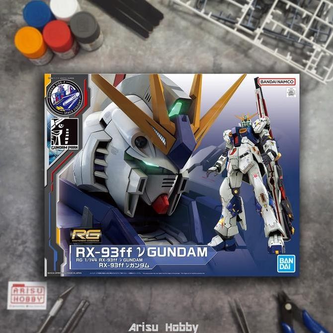 RG RX-93ff Nu Gundam Side F RX93FF V Gundam Base Limited Bandai