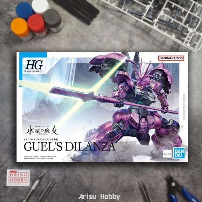 HG Guel's Dilanza Gundam The Witch From Mercury 1/144 Bandai