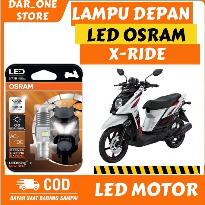 Promo Lampu Depan LED Motor Yamaha X-Ride Original Osram COD