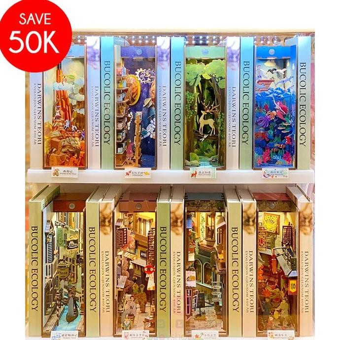 

BEBAS ONGKIR - Tonecheer Sensitive Bookend DIY Cultural and Creative Handmade Model