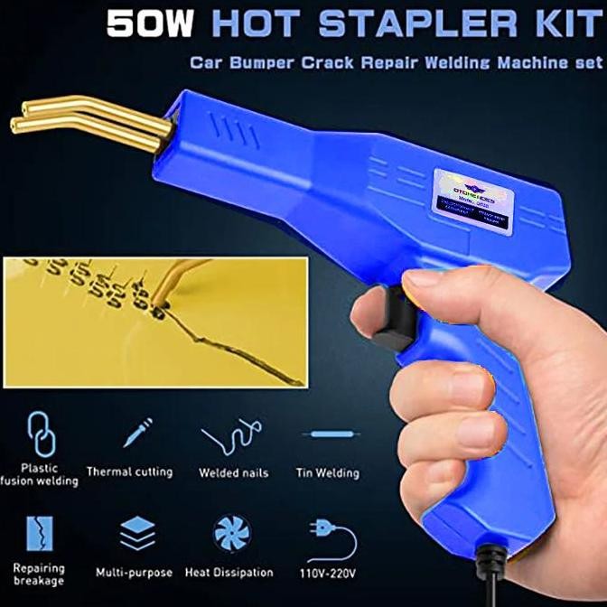 Solder Las Plastik Alat Sambung Patah Bumper Mobil Body Motor