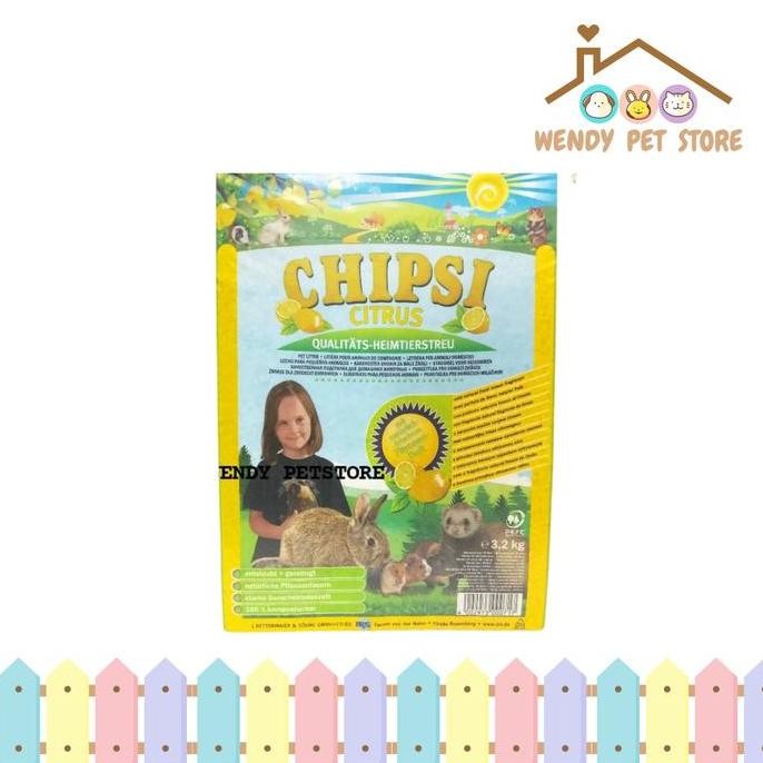 serbuk hamster/ kelinci Chipsi 3,2kg