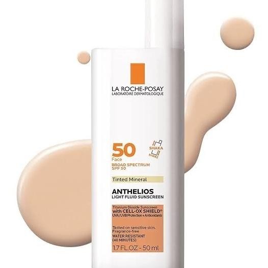 La Roche Posay Anthelios Mineral Face Sunscreen Spf50 Tinted/Untinted Produk Original