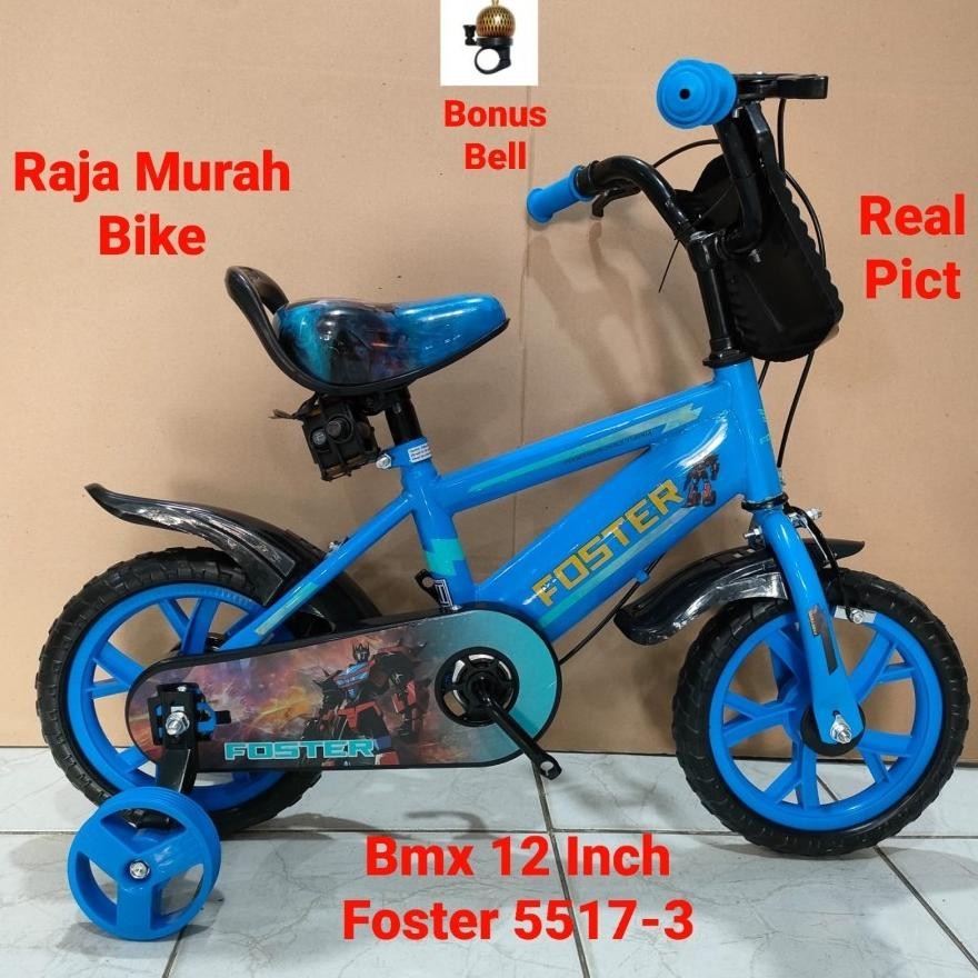 Sepeda Anak Bmx Foster 12 Inch Sepeda Anak Laki Laki Bmx 12 Inch Foster 5517-3