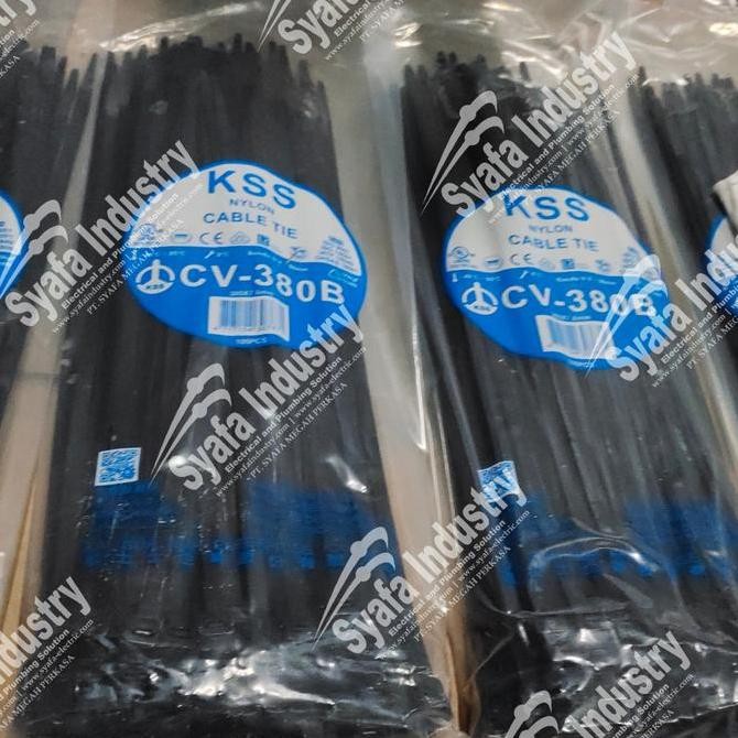 

TERBARU - Nylon Cable ties KSS CV-380B Black