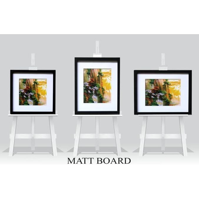 

T32 Matte board,40cmx60cm,bahan Fiber,kaca,kaca dan foto tidak nempel,