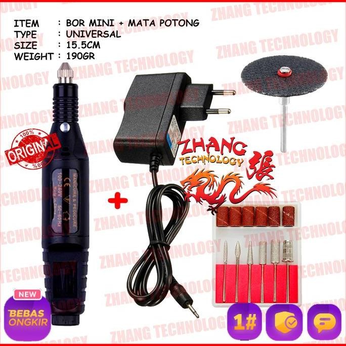 Grinda Mini Bor Grinder Grafir Bor Potong Gerinda Ukir Tuner Cuner