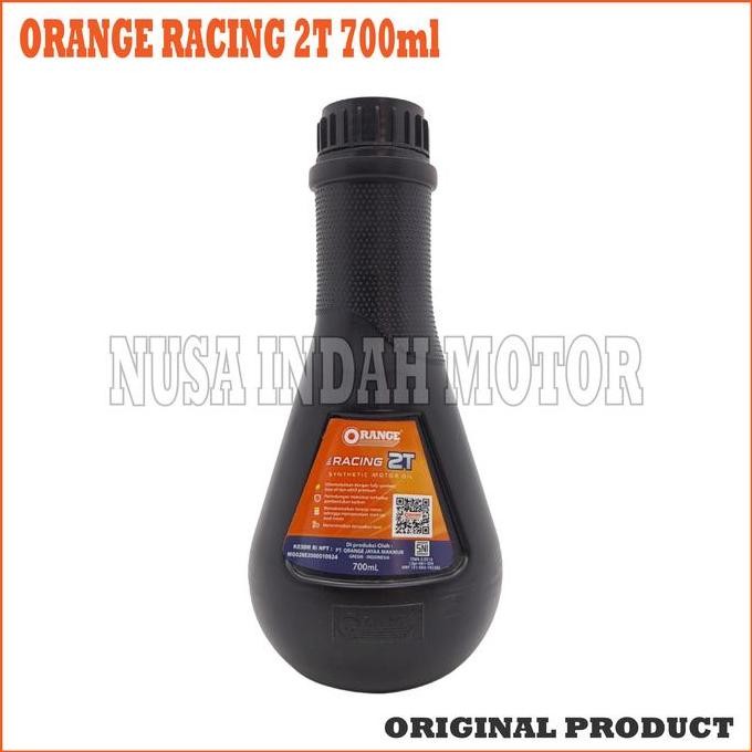 Oli Samping Racing 2T Orange Terlaris
