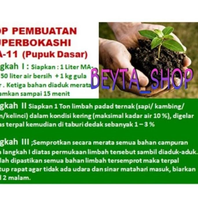 

Terlaris Tfi Pupuk Organik Ma11/ Pupuk Cair Ma11 Non Kimia 1 Liter X86