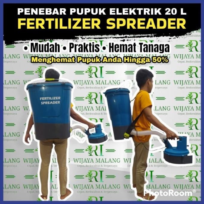 

Terlaris Newwww!!!!!!!!!!!!! Fertilizer 20 L / Alat Tebar Pupuk Elektrik / Fertilizer Spreader 20 L / Alat Pemupuk Elektrik / Pemupuk Tanaman Elektrik/ Pupuk Non Organik / Mesin Pemupuk Elektrik / Alat Pupuk Otomatis / Pemupuk Tanaman Otomatis / Mesin