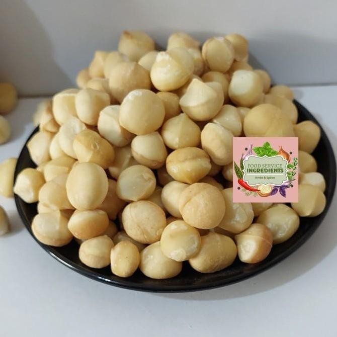 

siap kirim] Roasted macadamia 250gram / macadamia matang