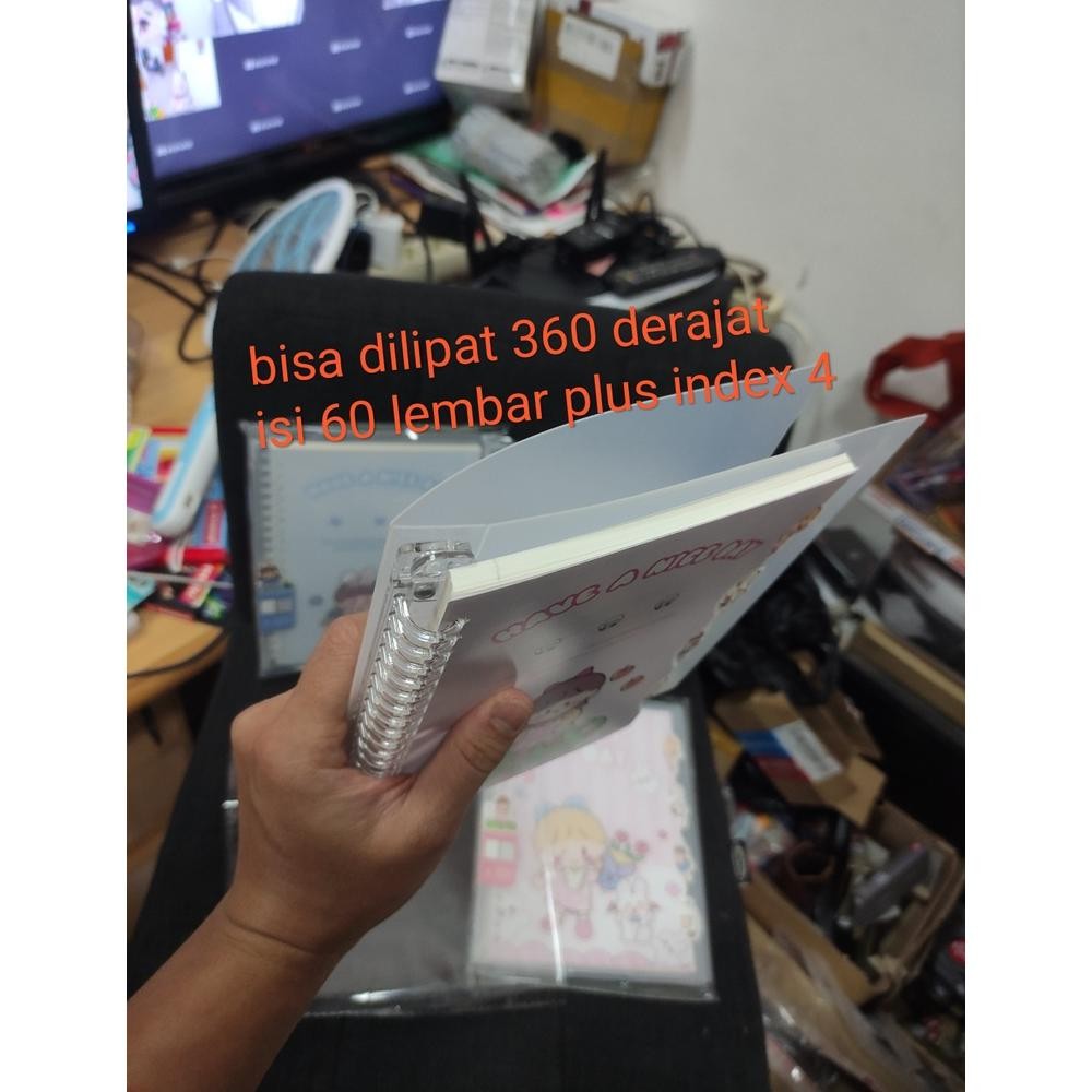 

map binder wengu karet space adventure b0216 a5/b5 satuan index 4 plus isi 60 lembar