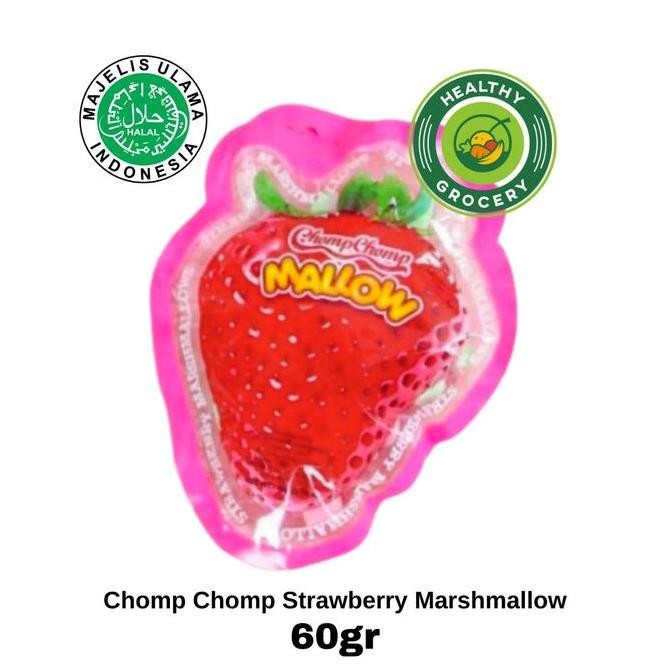 

Termantab] Chomp Chomp Mallow Love 60gr / Marshmallows Rasa Vanilla Dan Teh Hijau