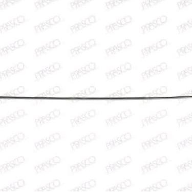 New Lis chrome bemper belakang tengah W211 prefacelift