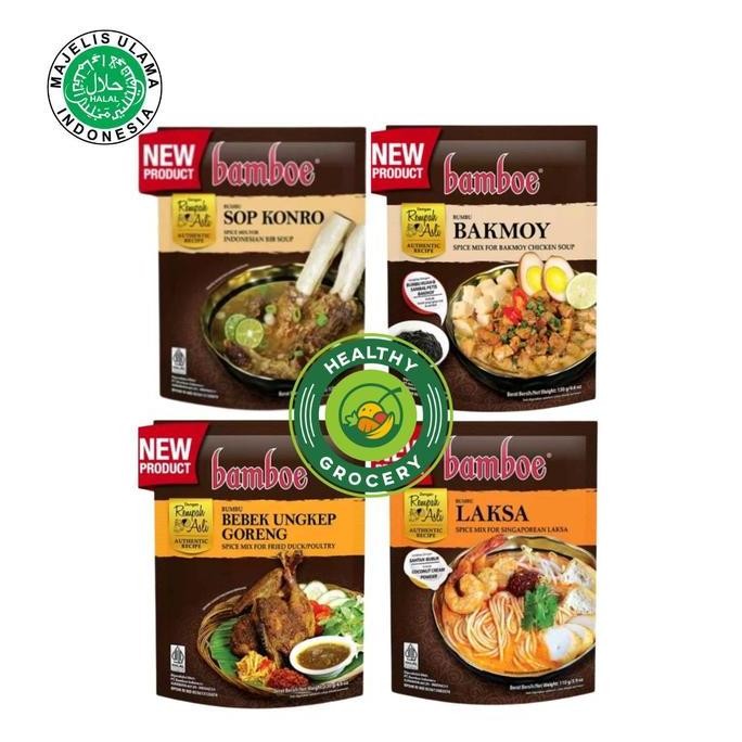 

------] Bamboe Bumbu Bebek Ungkep Goreng / Bakmoy / Laksa / Sop Konro
