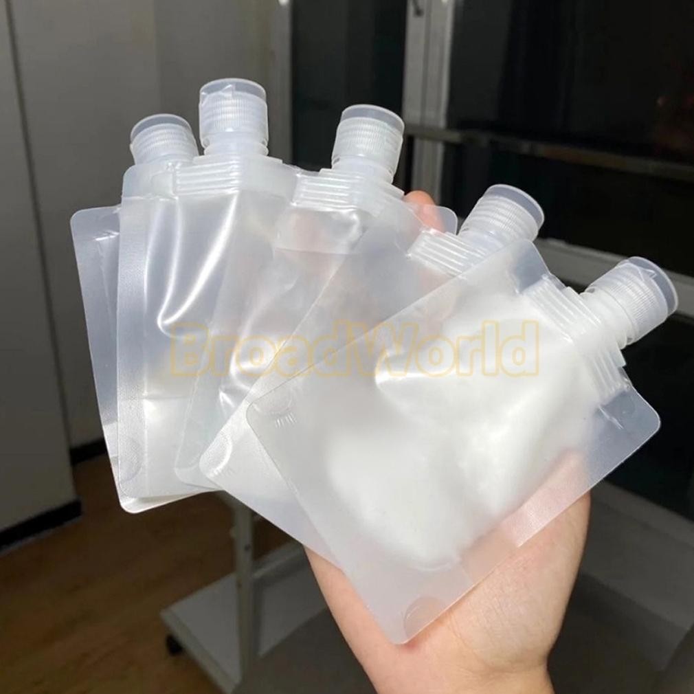 Ready Pouch Cairan Kemasan Kosong Liquid Shampo Sabun Body Lotion Isi Ulang Bahan Plastik 30Ml 50Ml 
