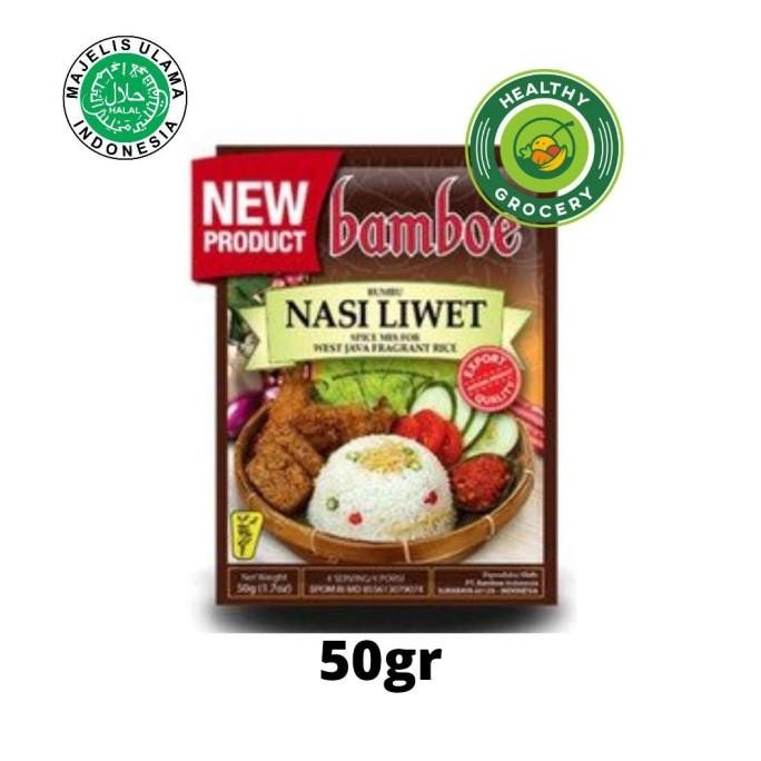 

Ready stock] Bamboe Bumbu Nasi Liwet 50gr / Spice Mix For West Java Fragrant Rice