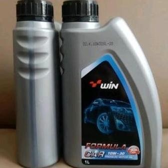 OLI WIN FORMULA CAR 10W30 API SL (1L)/PELUMAS MESIN BENSIN WIN 10W-30/10-W30 (1 LITER)