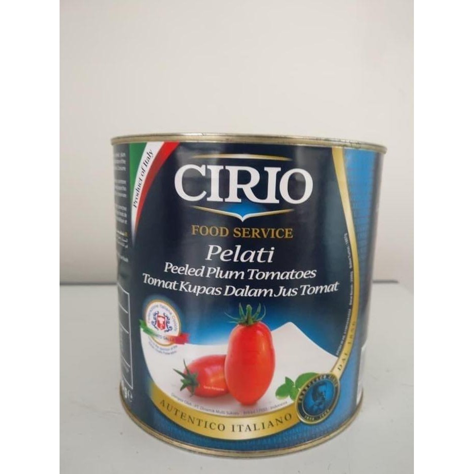 

*#*#*#*#] Cirio Peeled Plum 2,5Kg / Tomato Whole / Tomat Utuh