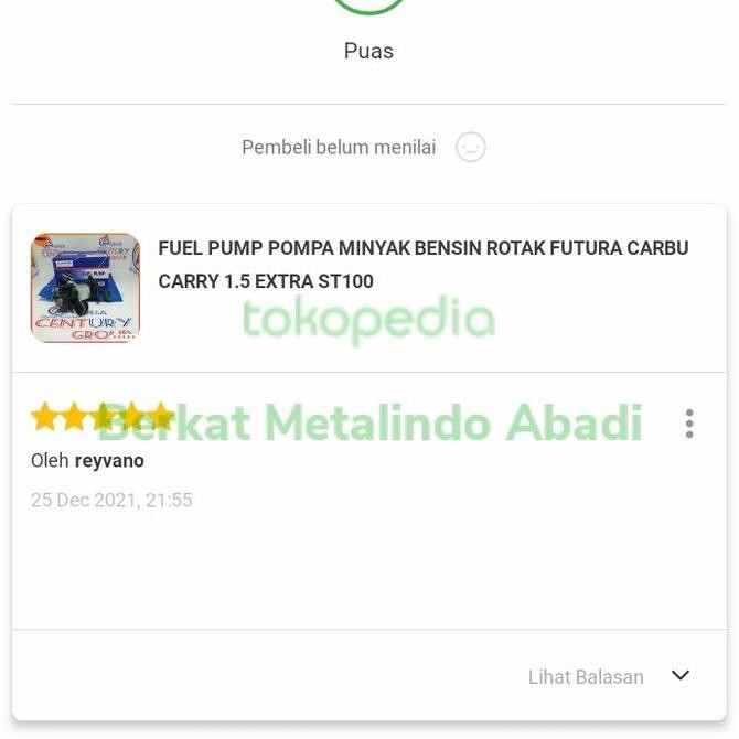 FUEL PUMP POMPA MINYAK BENSIN ROTAK FUTURA CARBU CARRY 1.5 EXTRA ST100