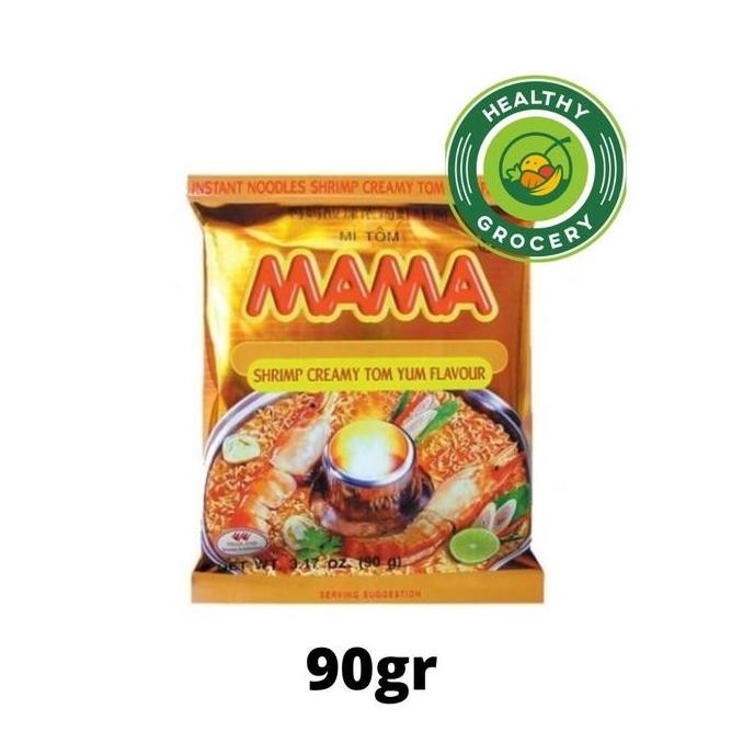 

$+$+$+$+] Mama Shrimp Creamy Tom Yum Flavour 90gr / Mie Instan Rasa Udang