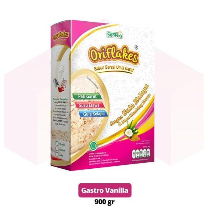 

Sale Promo Oriflakes Sereal Umbi Garut Gerd Asam Lambung 900 Gram Hemat
