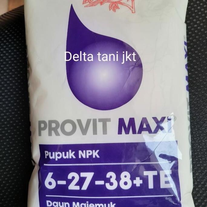 

Terlaris Provit Maxi Pupuk Npk 6 - 27 -38 + Te Kemasan Pabrik 500Gr