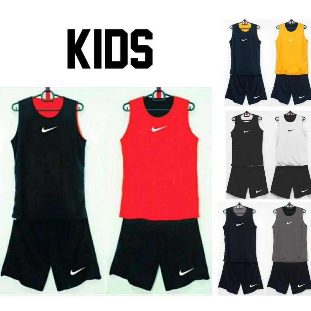 AsT JERSEY BASKET ANAK NIKE FASTBREAK - REVERSIBLE - Bolak-balik - Jersey Olahraga - laki-laki/Perem
