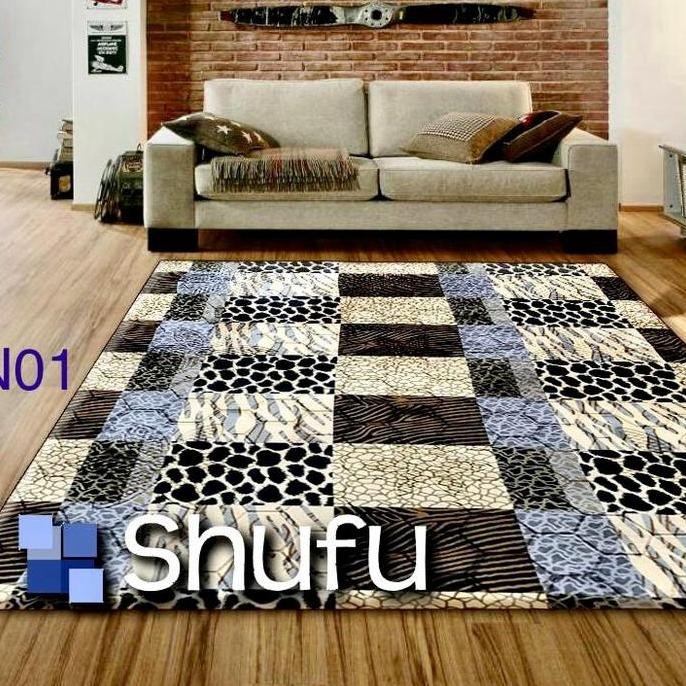 Murah Karpet Malaysia 190X270 Jumbo / Karpet Bulu / Motif Turki