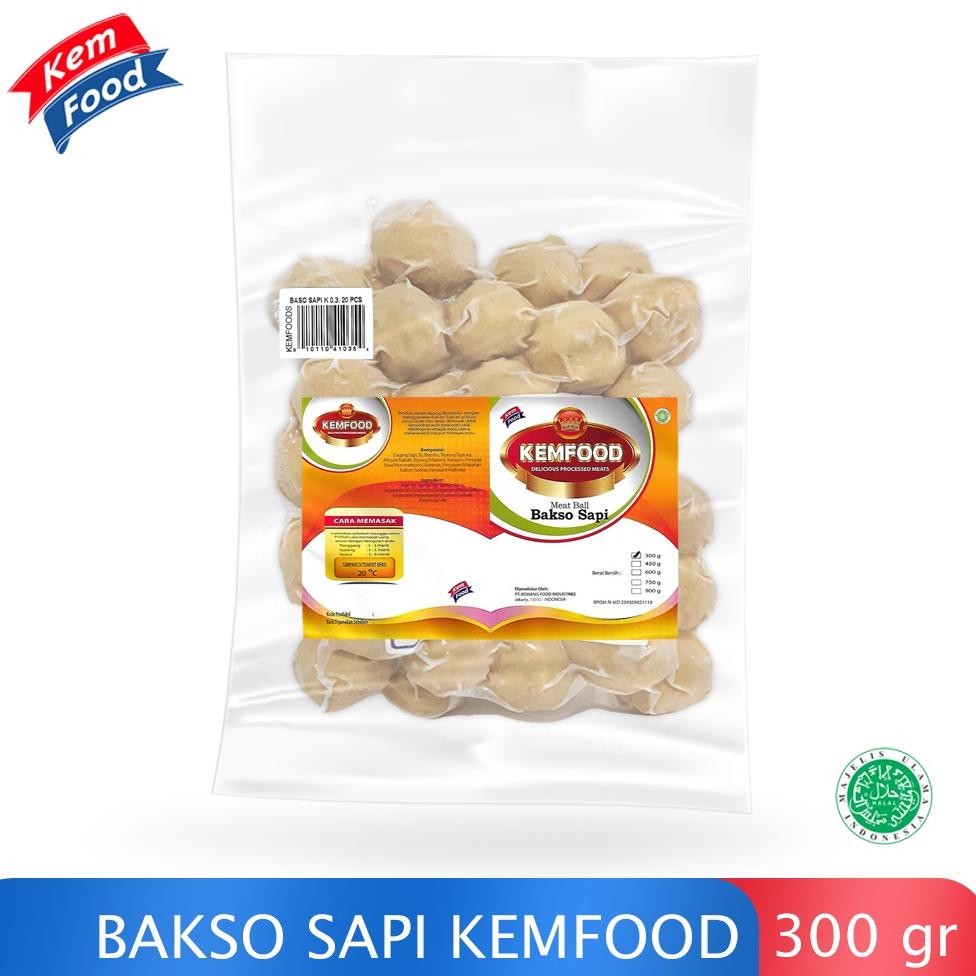 

Kemfood Bakso Sapi 300gr