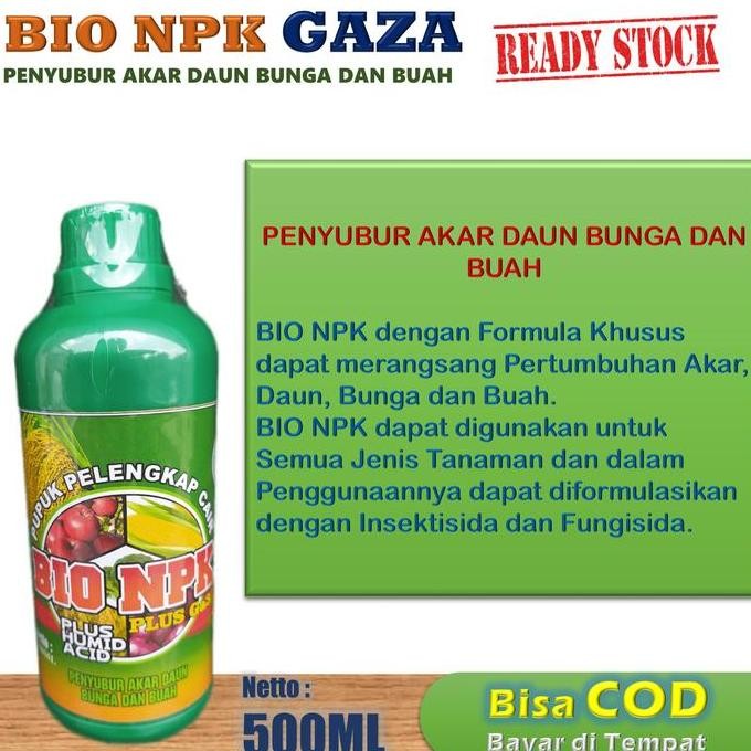 

Terlaris (Terbaru) Bio Npk Gaza 500Ml Pupuk Pelengkap Cair Untuk Menyuburkan Tanaman Tomat Paling Bagus Dijamin Ampuh Bunga Daun
