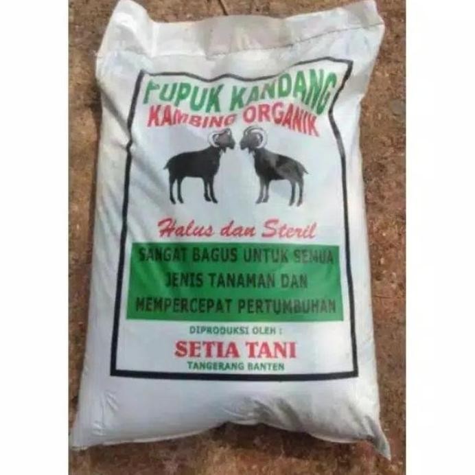 

Terlaris Pupuk Kandang Kambing Karungan +-8 Kg