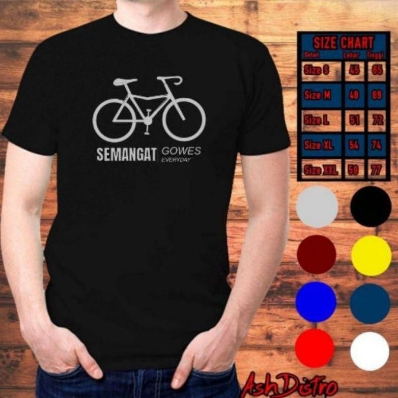 Kaos sepeda gowes / sepeda united / baju sepeda pria