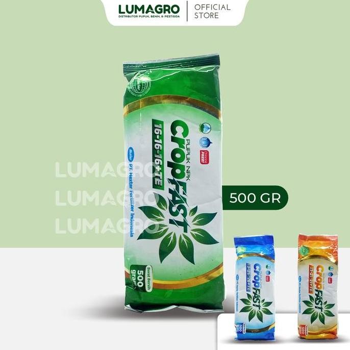 

Terlaris Pupuk Npk Cropfast 500Gr Hijau Biru Orange Nutrisi Pertumbuhan Tanaman Dgw