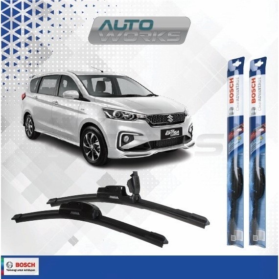 Wiper Frameless Suzuki All New Ertiga 2019 - On Sepasang Bosch