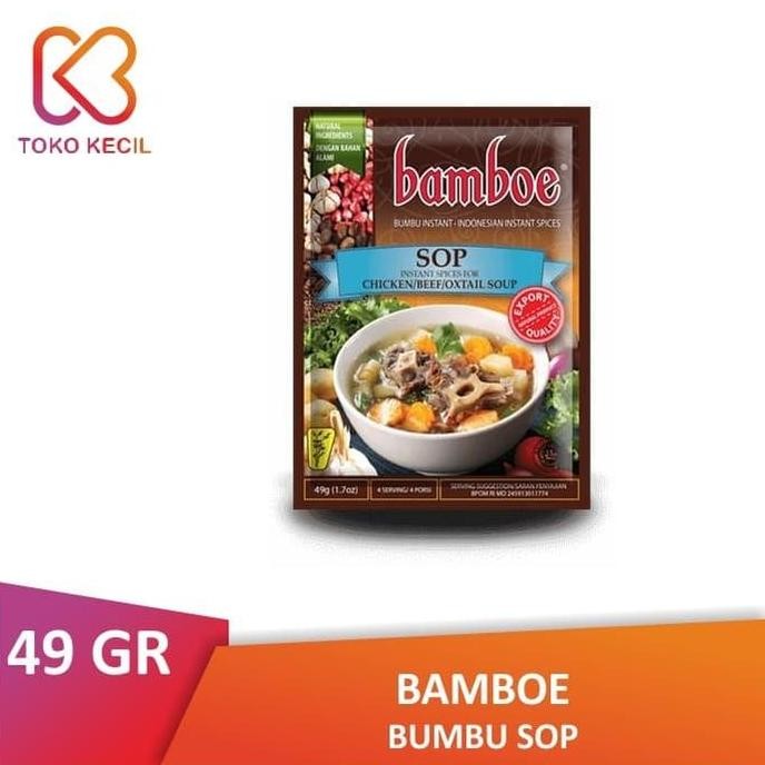 

`````````] [PACK] Bamboe Bumbu Sop 49 GR