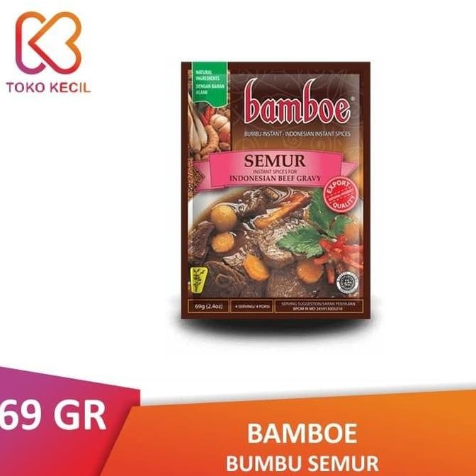 

favorit] [PACK] Bamboe Bumbu Semur 69 GR