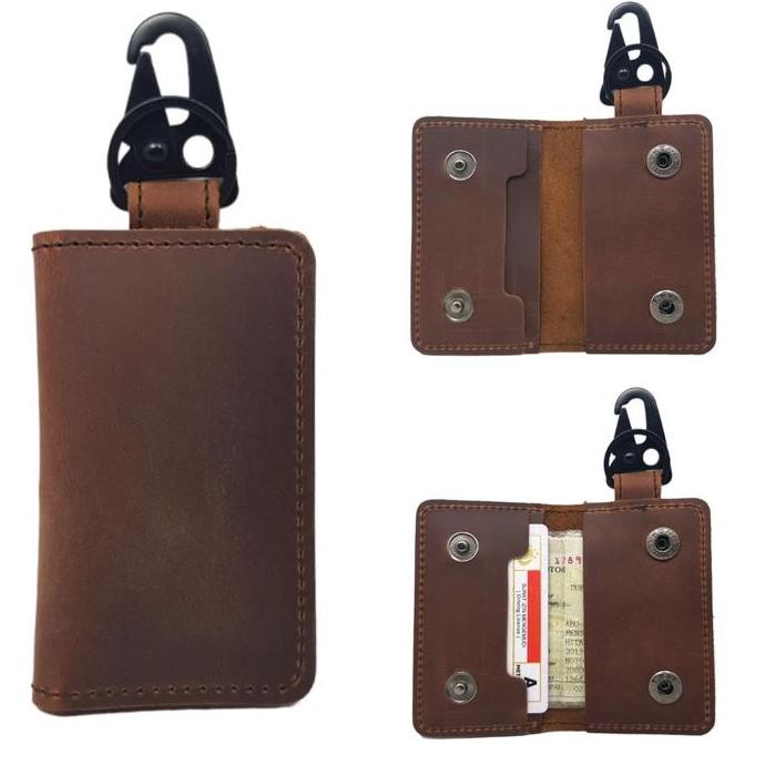 DOMPET KULIT STNK KUNCI MOBIL GANTUNGAN KUNCI MOBIL KULIT ASLI Asli